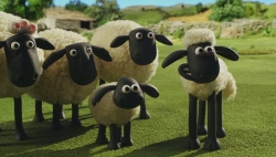 Shaun the Sheep: The Farmer's Llamas photo from the set.