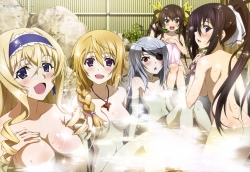 Infinite Stratos photo from the set.