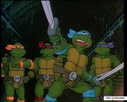 Teenage Mutant Ninja Turtles photo from the set.