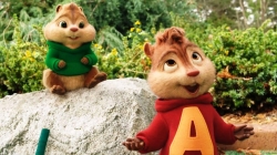 Alvin and the Chipmunks: The Road Chip photo from the set.