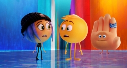 The Emoji Movie photo from the set.