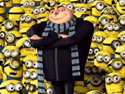 Despicable Me photo from the set.