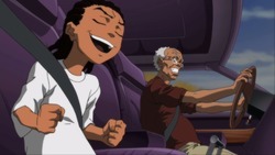 The Boondocks photo from the set.