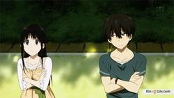 Hyouka photo from the set.