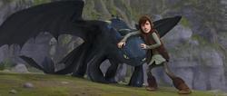 How to Train Your Dragon photo from the set.