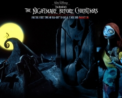 The Nightmare Before Christmas photo from the set.