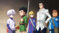 Hunter x Hunter photo from the set.