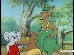 The Adventures of Blinky Bill photo from the set.