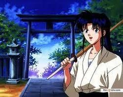 Rurôni Kenshin: Meiji kenkaku roman tan photo from the set.