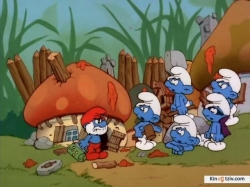 Smurfs photo from the set.
