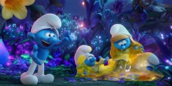 Smurfs: The Lost Village photo from the set.