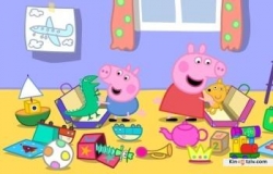 Peppa Pig photo from the set.
