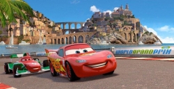 Cars 3 photo from the set.