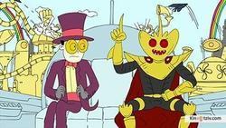 Superjail! photo from the set.