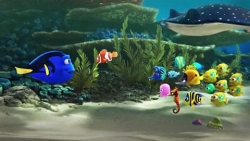 Finding Dory photo from the set.