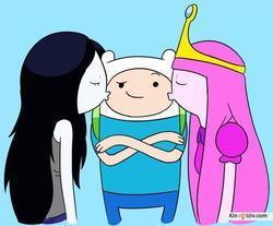 Adventure Time with Finn & Jake photo from the set.