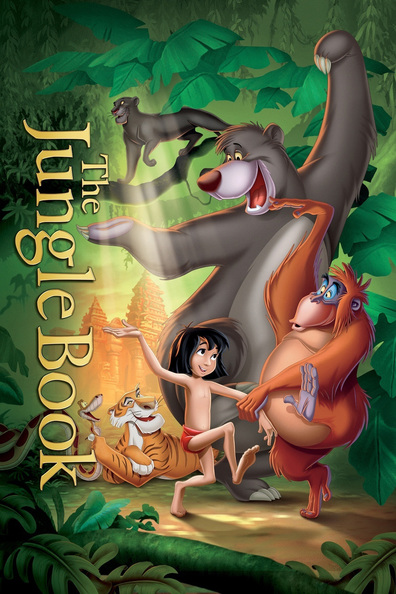 Animated movie The Jungle Book poster