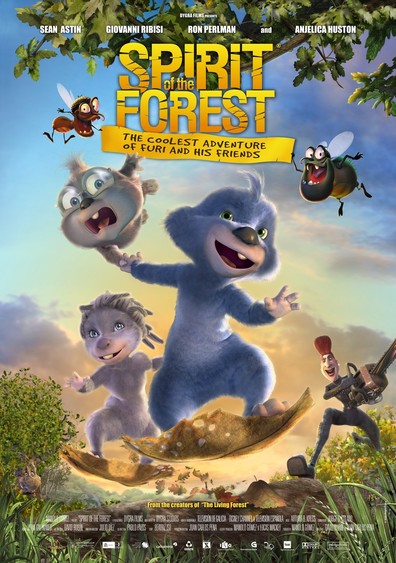 Animated movie Espiritu del bosque poster