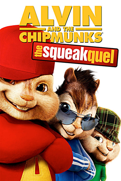 Animated movie Alvin and the Chipmunks: The Squeakquel poster