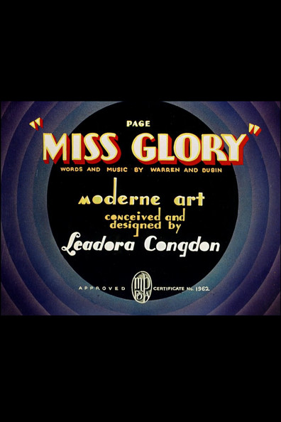 Animated movie Page Miss Glory poster