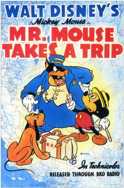 Animated movie Mr. Mouse Takes a Trip poster