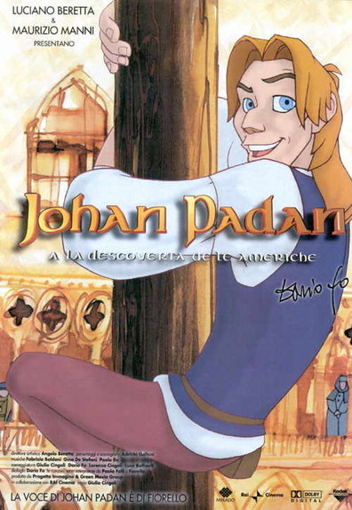 Animated movie Johan Padan a la descoverta de le Americhe poster
