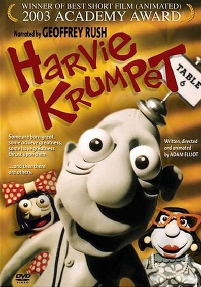 Animated movie Harvie Krumpet poster