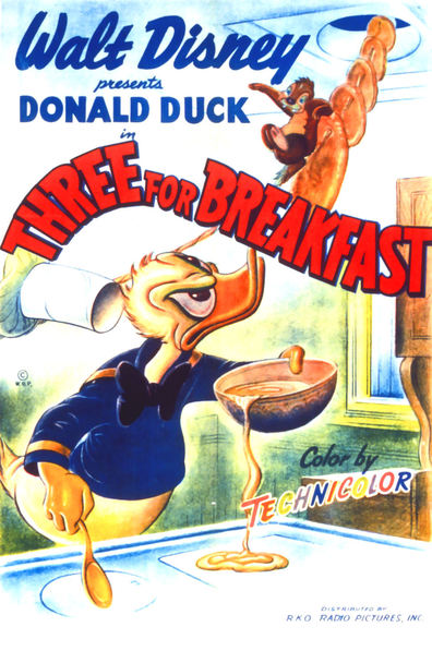 Animated movie Three for Breakfast poster