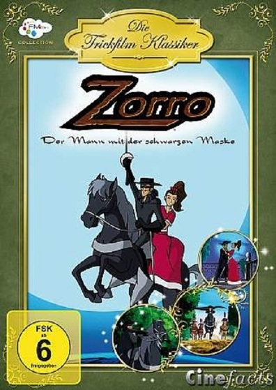 Animated movie The Amazing Zorro poster