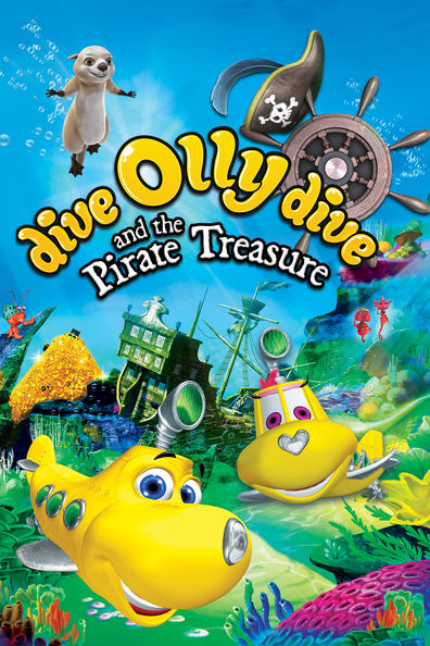 Animated movie Dive Olly Dive and the Pirate Treasure poster