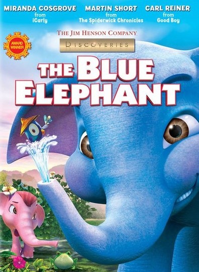 Animated movie The Blue Elephant poster