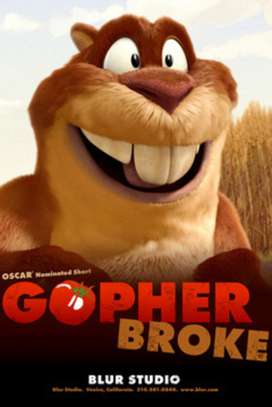 Animated movie Gopher Broke poster