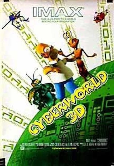 Animated movie CyberWorld poster
