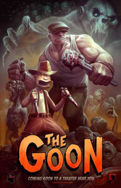 Animated movie The Goon poster