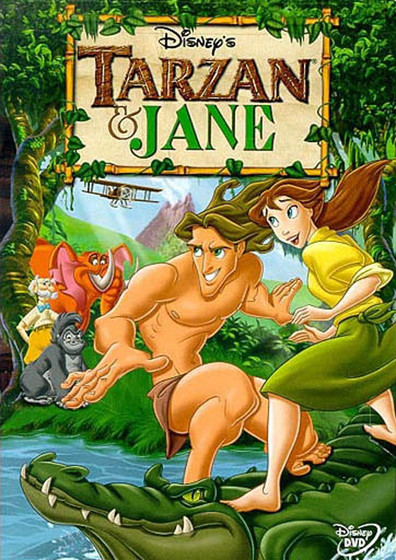 Animated movie Tarzan & Jane poster
