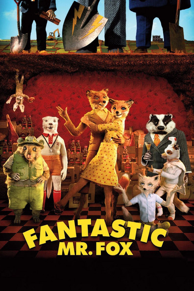 Animated movie Fantastic Mr. Fox poster