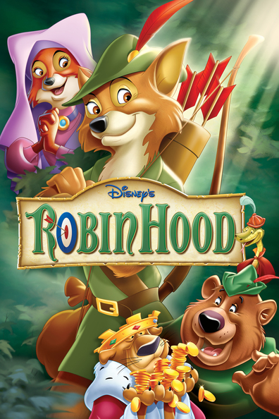 Animated movie Robin Hood poster