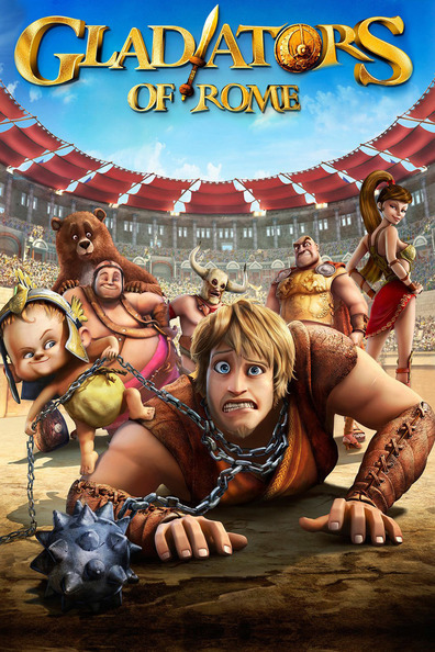 Animated movie Gladiatori di Roma poster