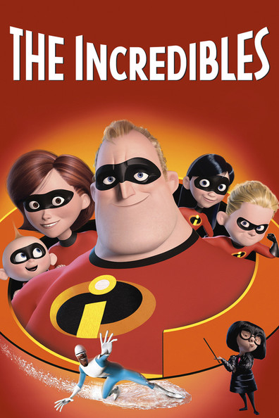 Animated movie The Incredibles poster