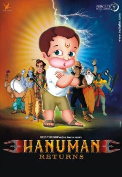 Animated movie Return of Hanuman poster