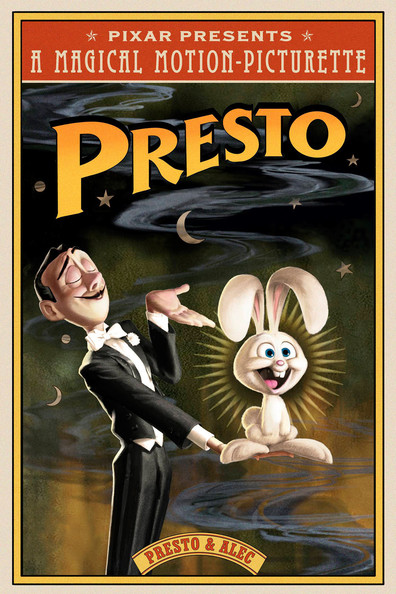 Animated movie Presto poster