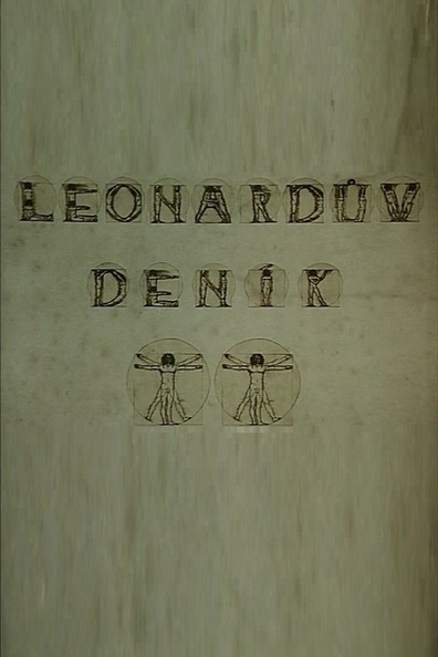 Animated movie Leonarduv denik poster
