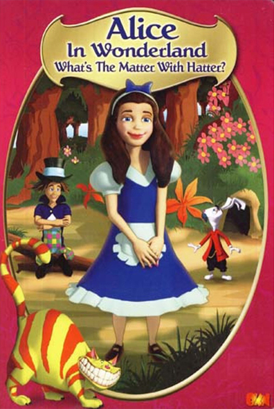 Animated movie Alice in Wonderland poster