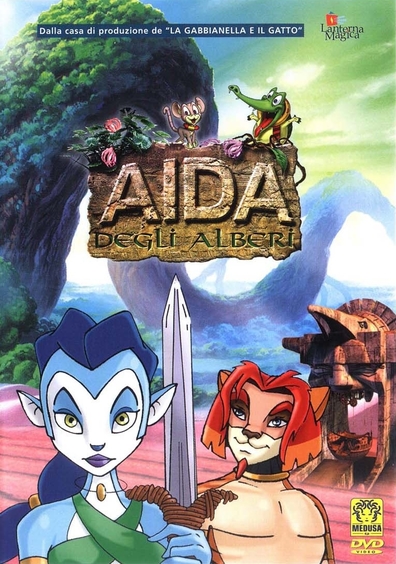 Animated movie Aida degli alberi poster