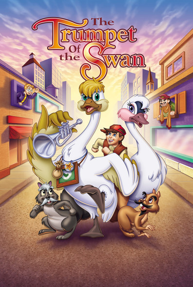 Animated movie The Trumpet of the Swan poster