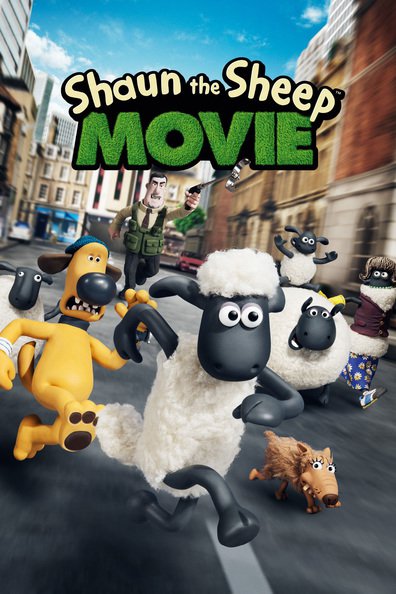 Animated movie Shaun the Sheep Movie poster