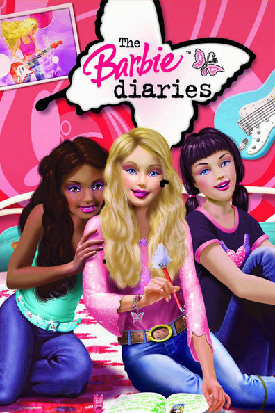 Animated movie Barbie Diaries poster