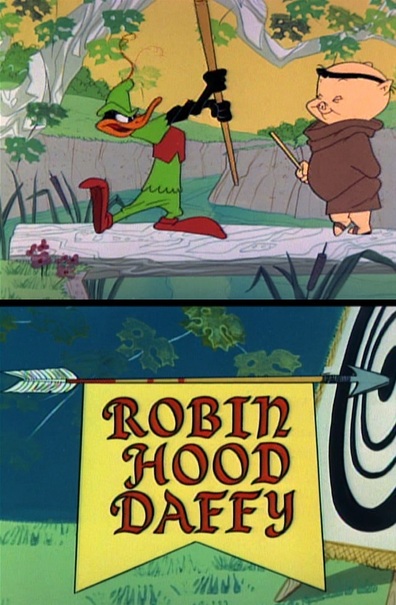 Animated movie Robin Hood Daffy poster