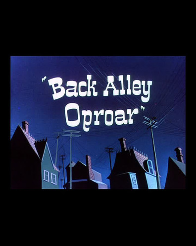 Animated movie Back Alley Oproar poster