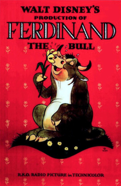 Animated movie Ferdinand the Bull poster
